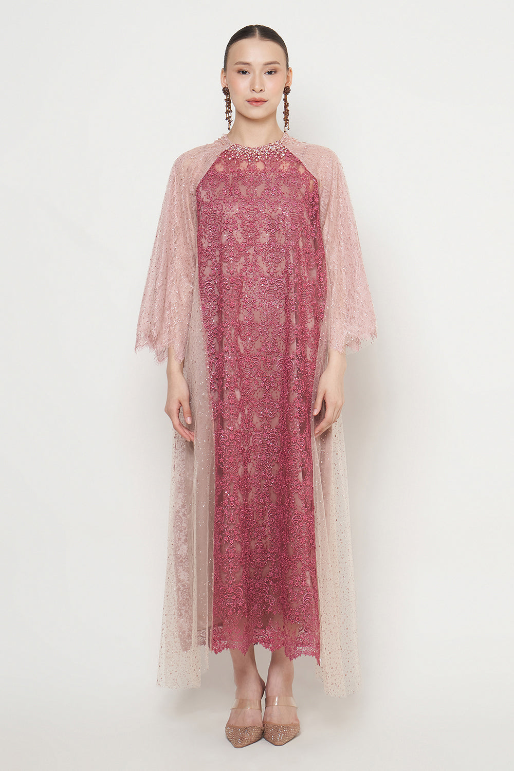 Maysaa Dress in Rose Pink
