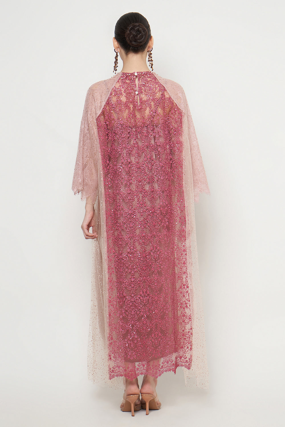 Maysaa Dress in Rose Pink