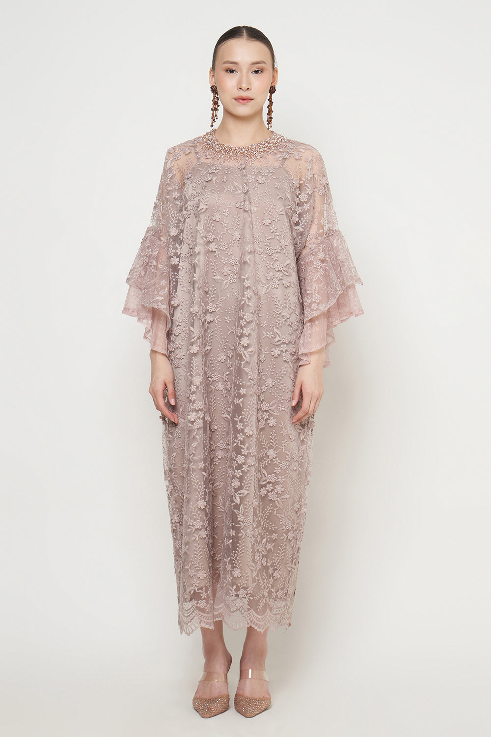Zivana Raya Dress in Nude