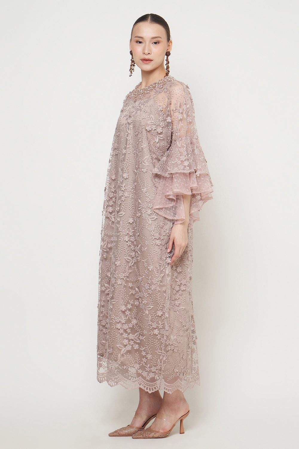 Zivana Raya Dress in Nude