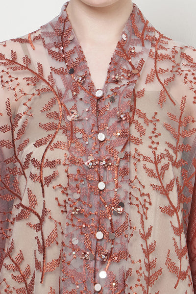 Gami Dress in Teracotta