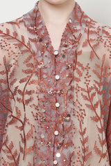 Gami Dress in Teracotta