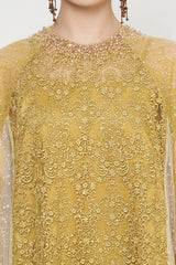 Maysaa Dress in Lime