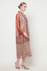 Gami Dress in Teracotta