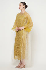 Maysaa Dress in Lime