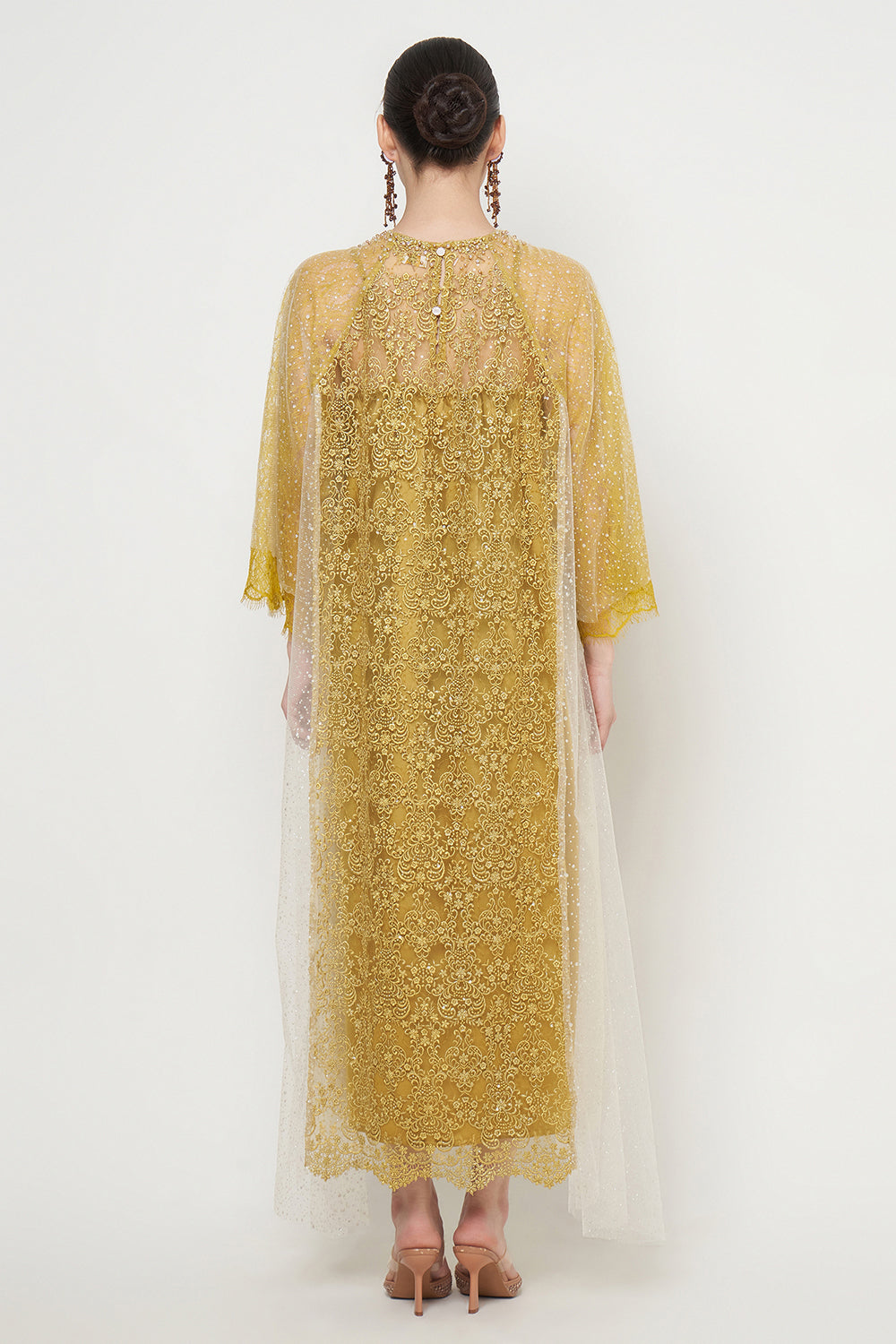 Maysaa Dress in Lime