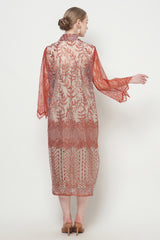 Gami Dress in Teracotta