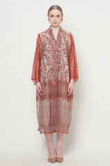 Gami Dress in Teracotta