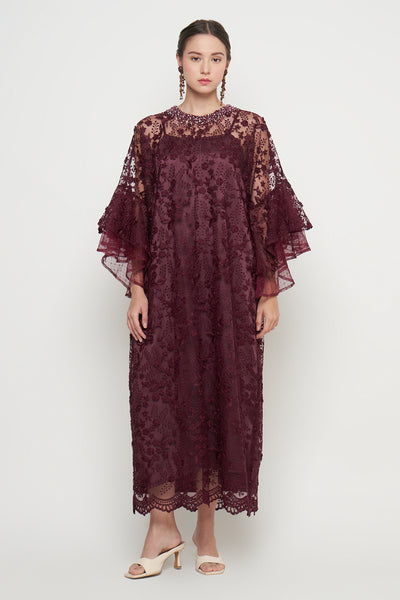 Zivana Raya Dress in Burgundy
