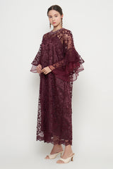 Zivana Raya Dress in Burgundy