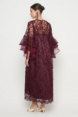 Zivana Raya Dress in Burgundy