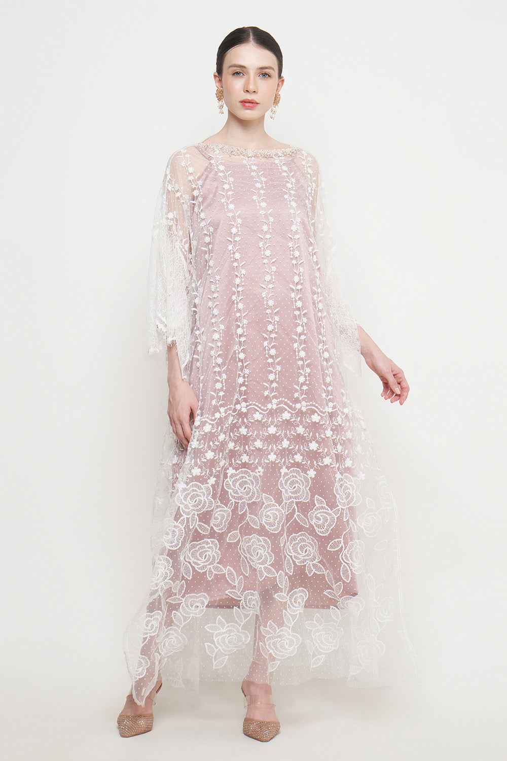 Sameera Dress in White