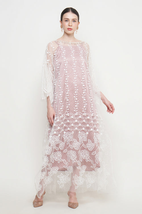 Sameera Dress in White