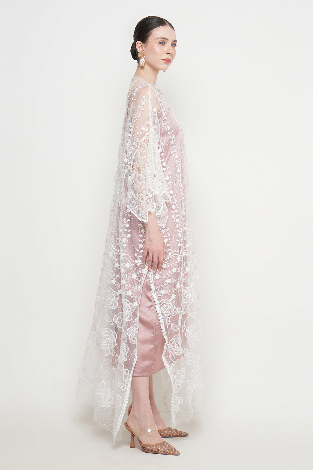 Sameera Dress in White