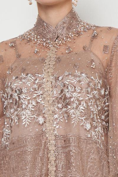 Inaya Dress in Bronze