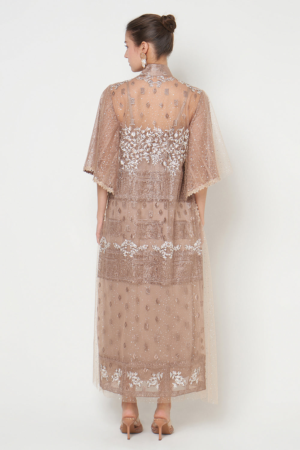 Inaya Dress in Bronze