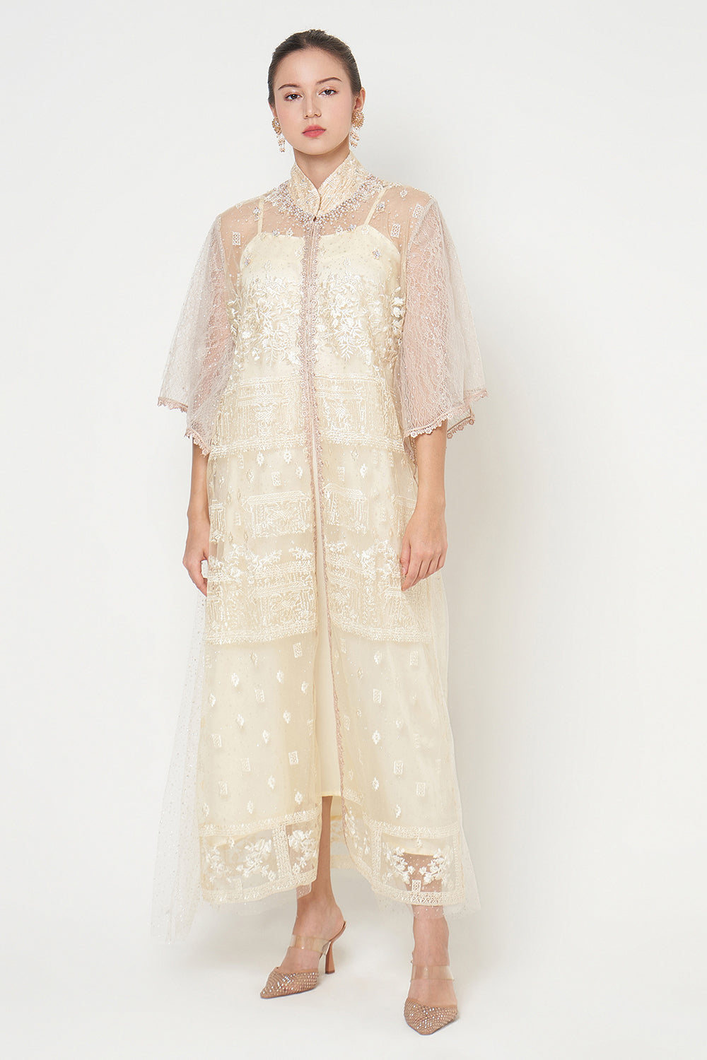 Inaya Dress in Butter Yellow