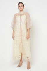 Inaya Dress in Butter Yellow