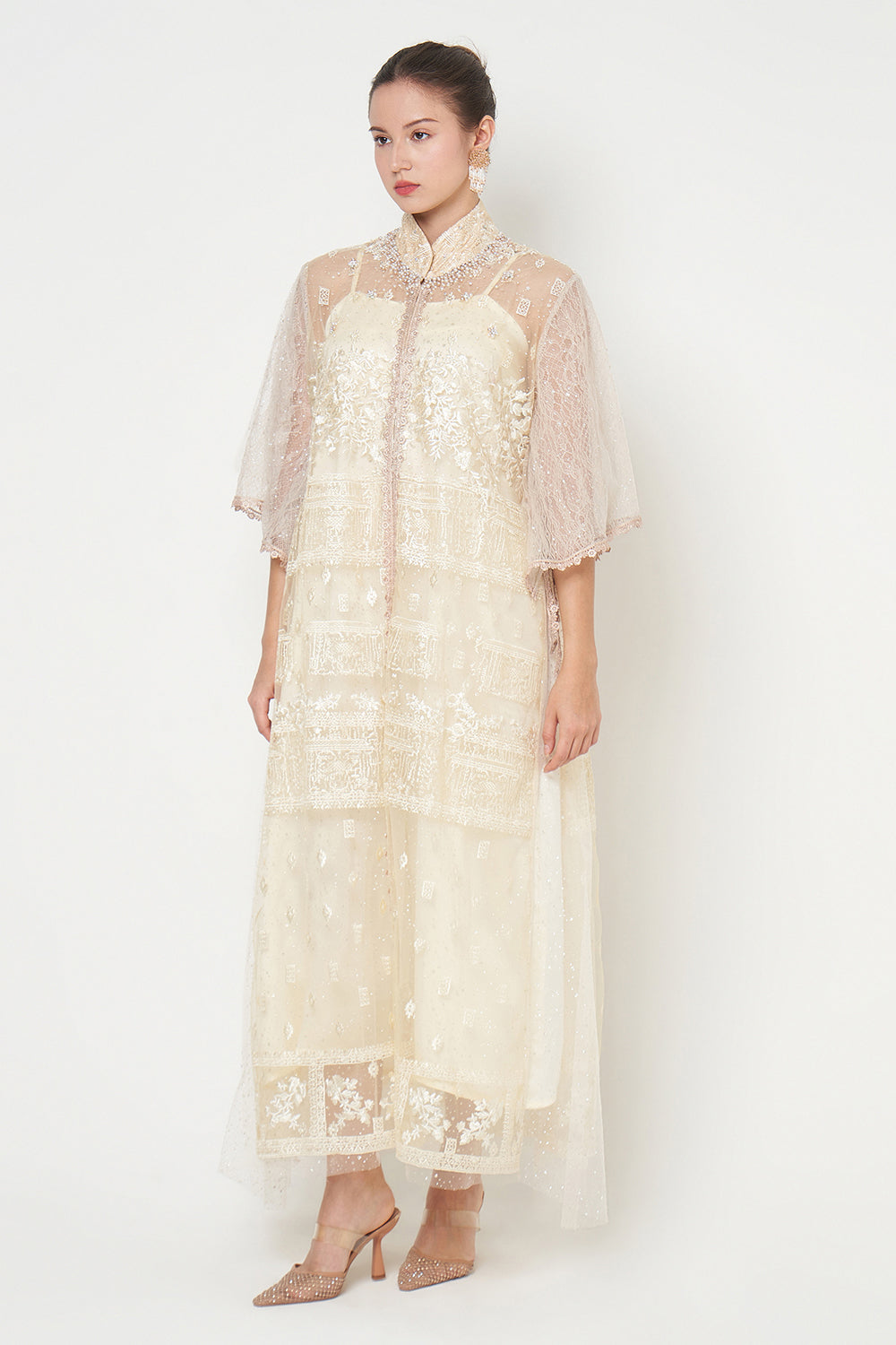 Inaya Dress in Butter Yellow