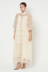 Inaya Dress in Butter Yellow