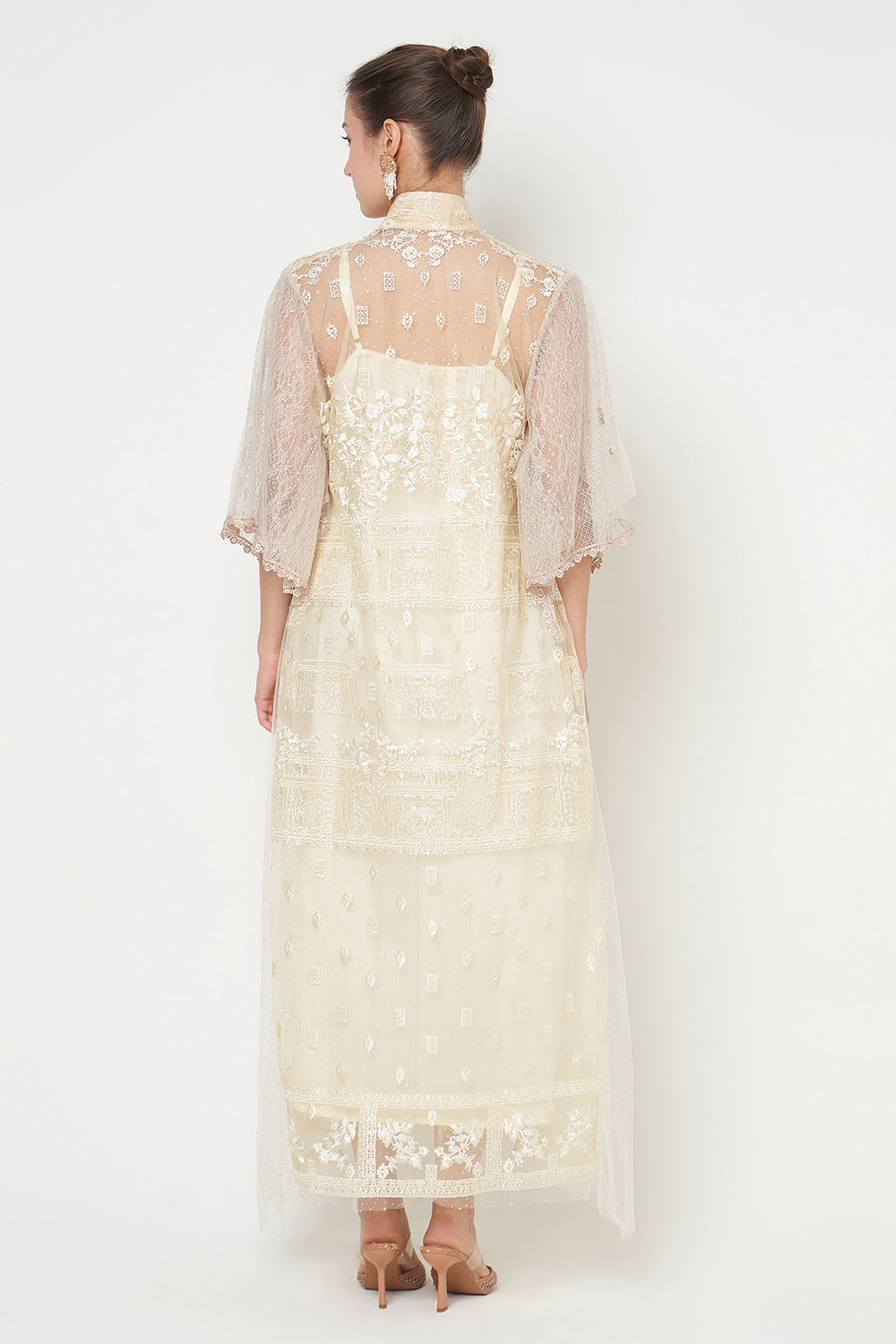 Inaya Dress in Butter Yellow