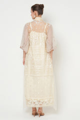 Inaya Dress in Butter Yellow