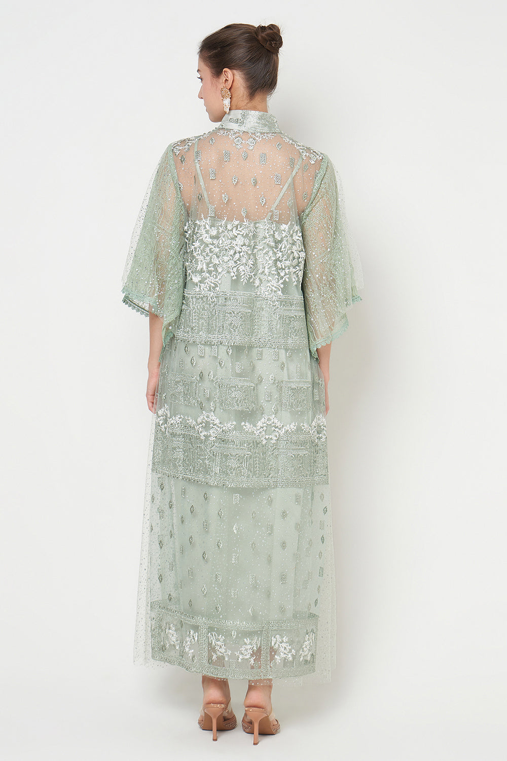 Inaya Dress in Soft Sage