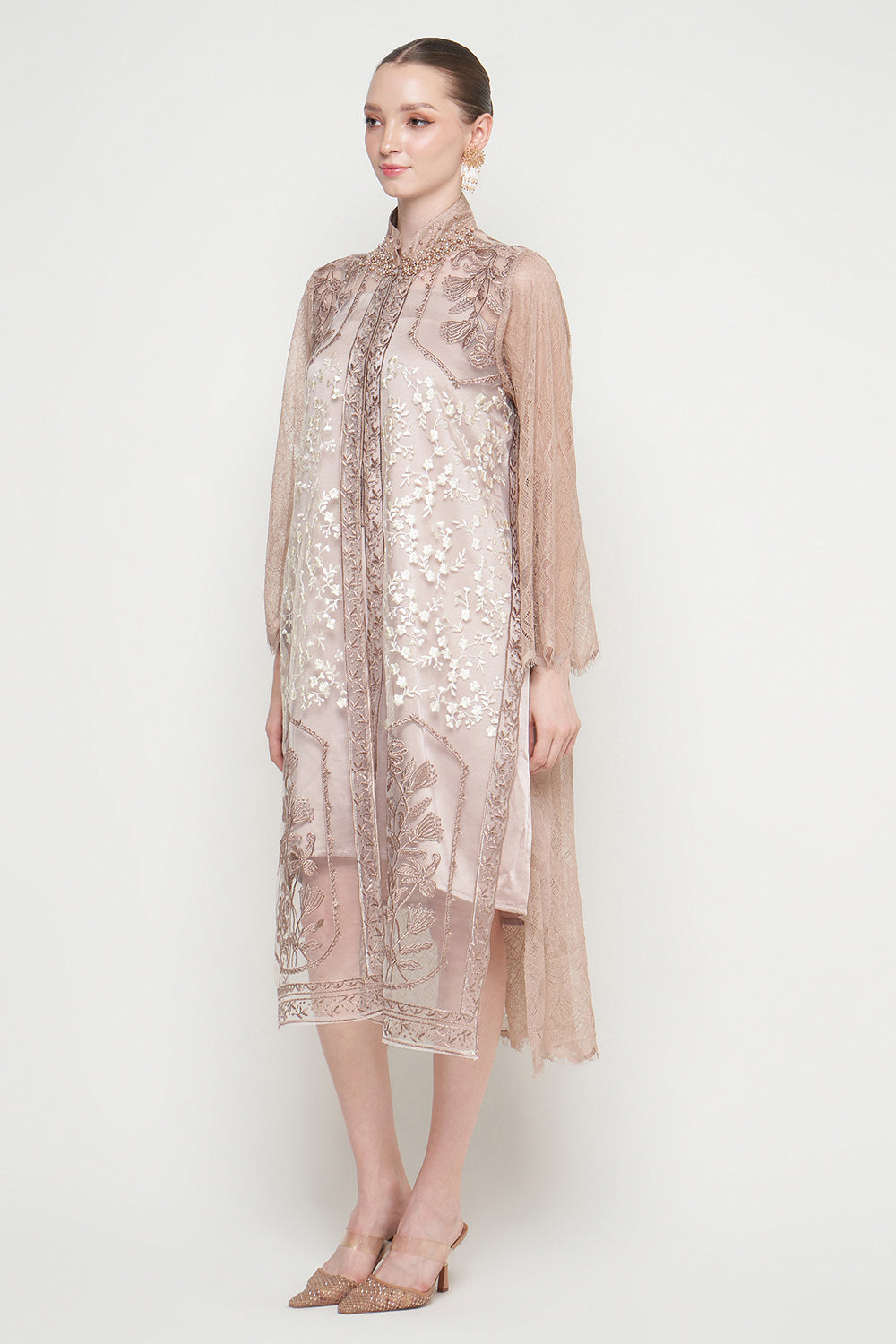 Amber Dress in Nude