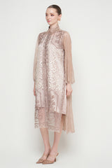 Amber Dress in Nude