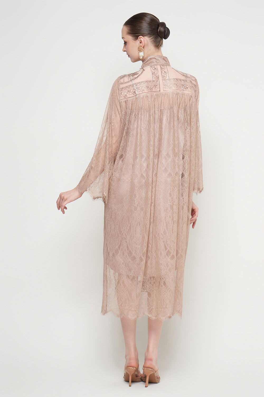 Amber Dress in Nude