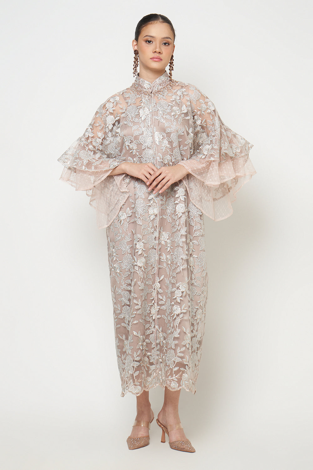 Kanaya Dress in Deep Nude