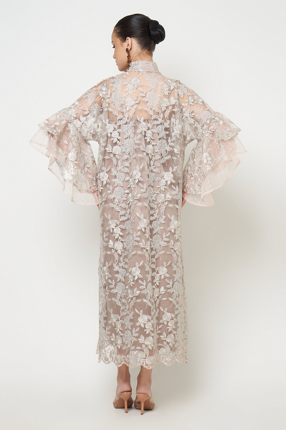 Kanaya Dress in Deep Nude