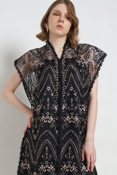 New Lyca Outer Dress in Black