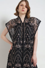 New Lyca Outer Dress in Black