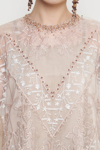 Soraya Dress in Nude