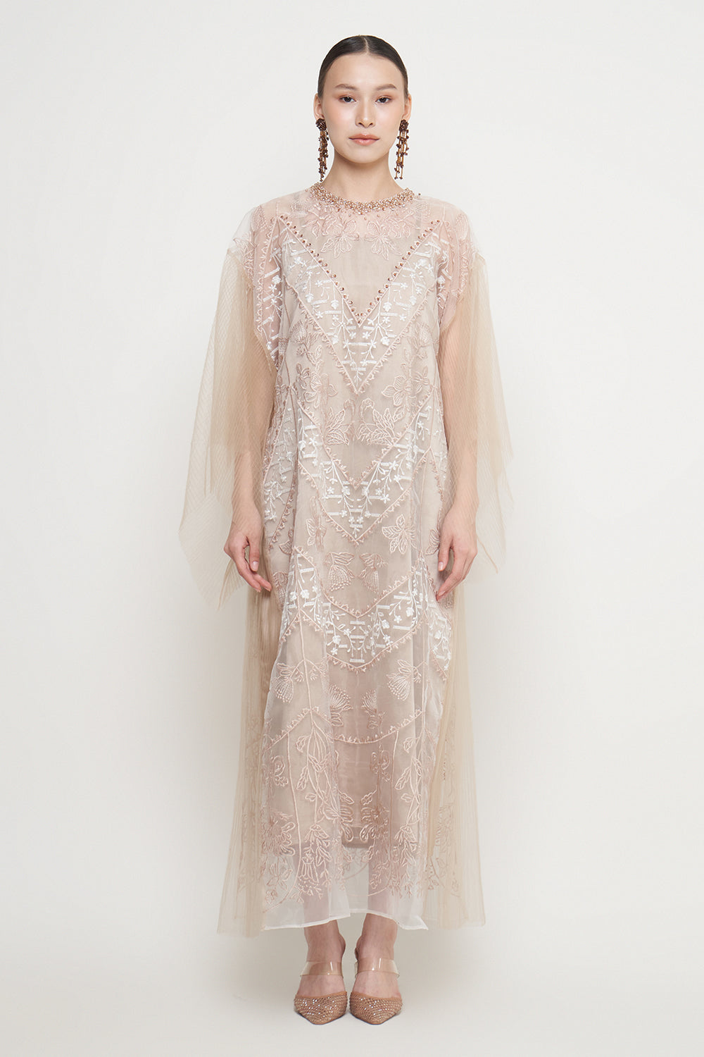 Soraya Dress in Nude