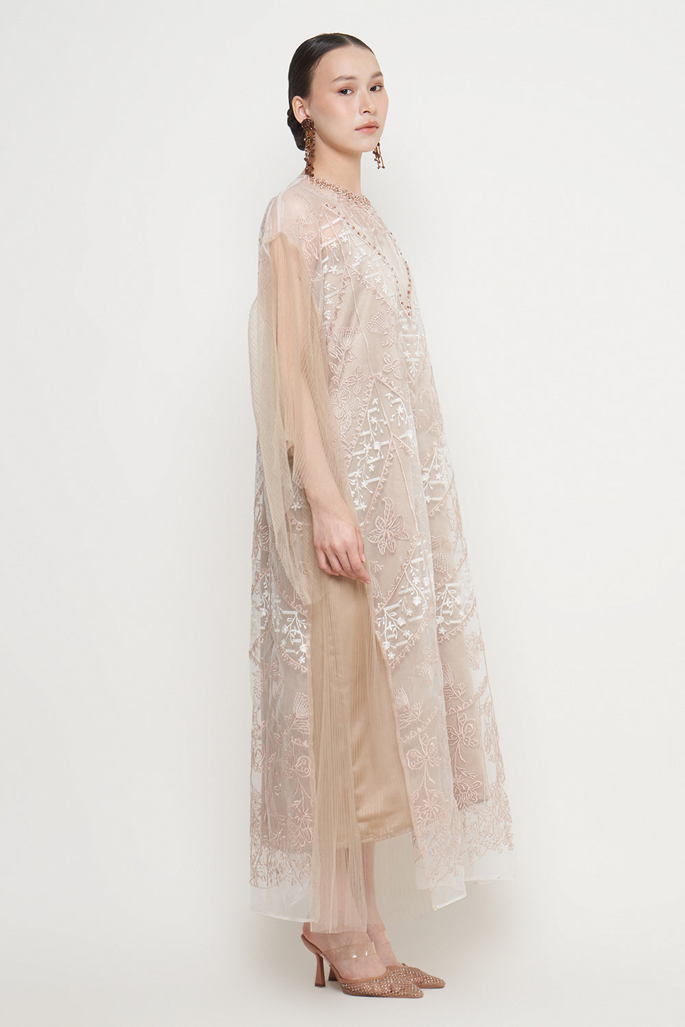 Soraya Dress in Nude