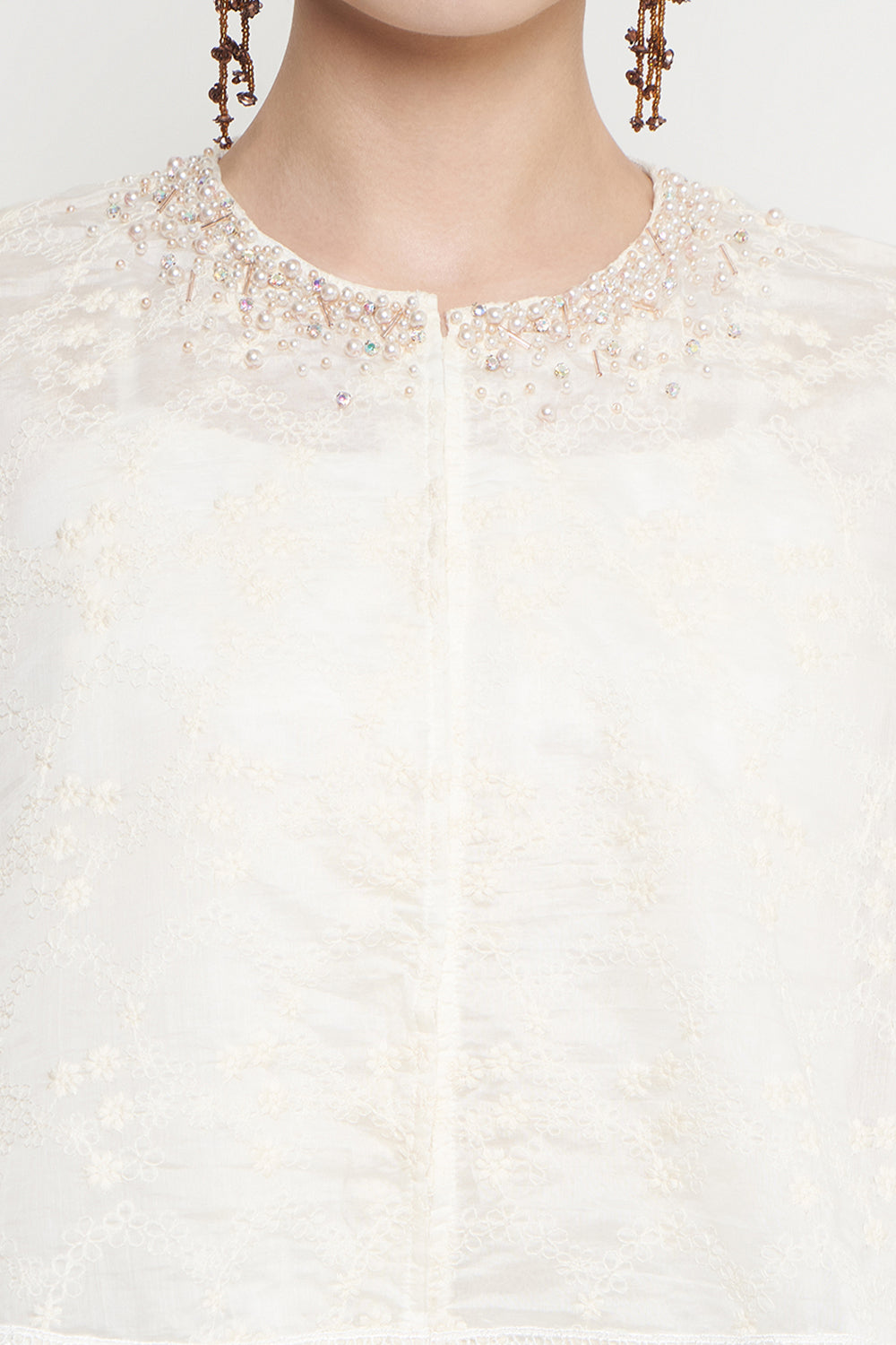 Luma Dress in Broken White