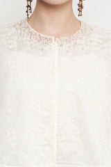 Luma Dress in Broken White