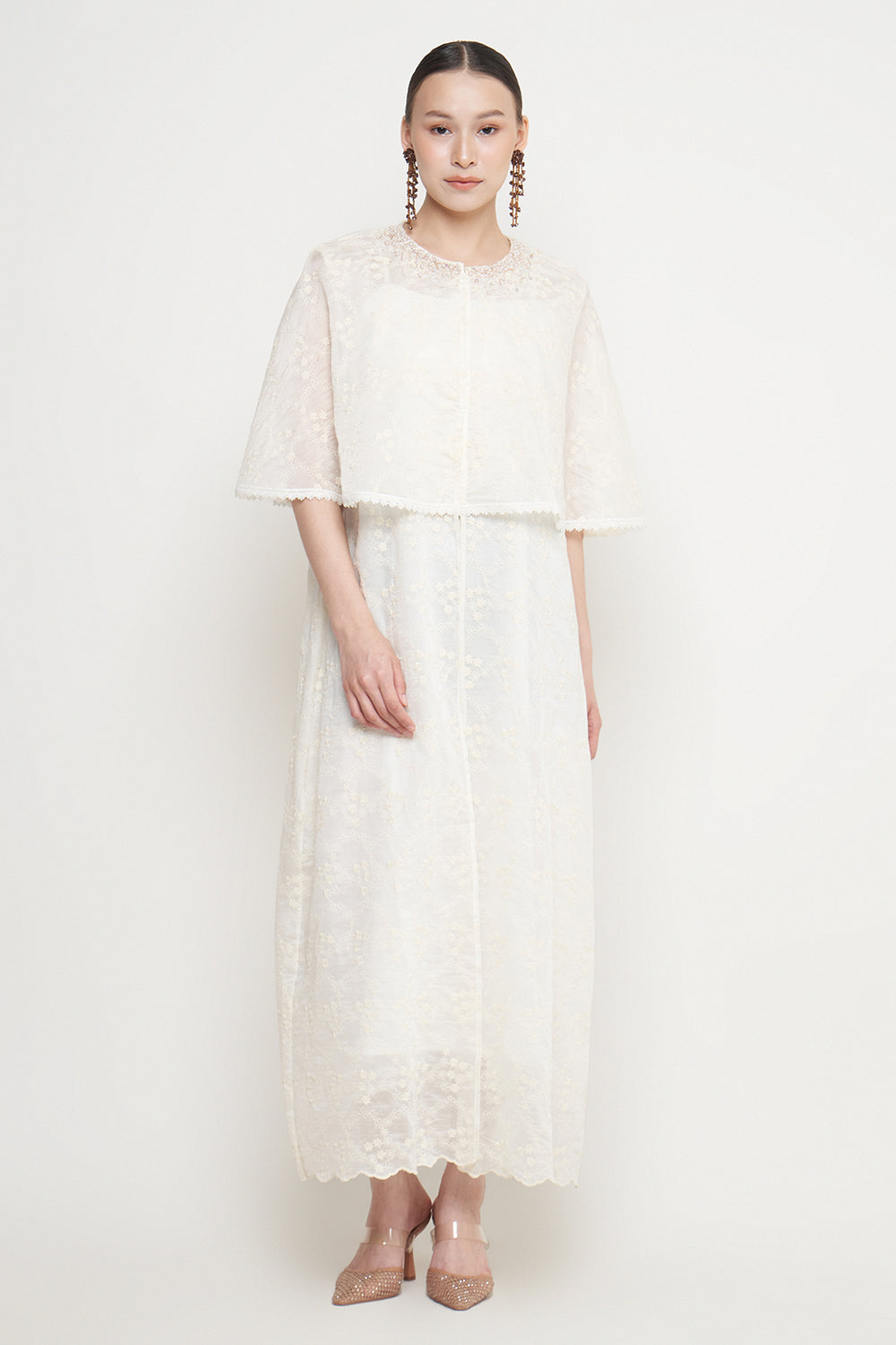 Luma Dress in Broken White