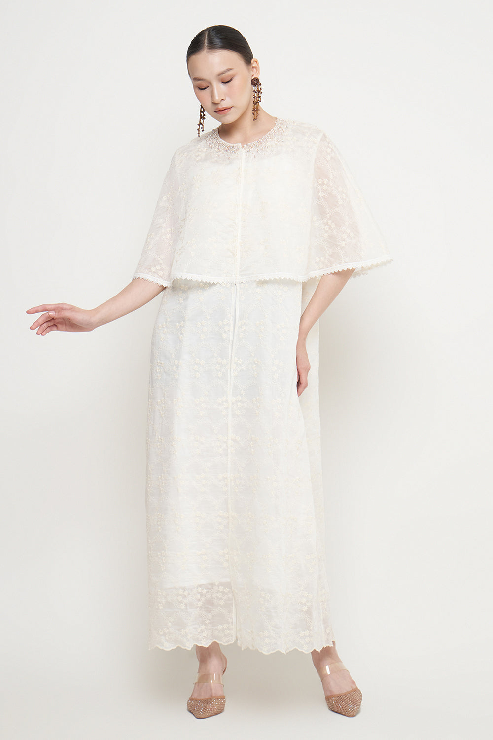 Luma Dress in Broken White
