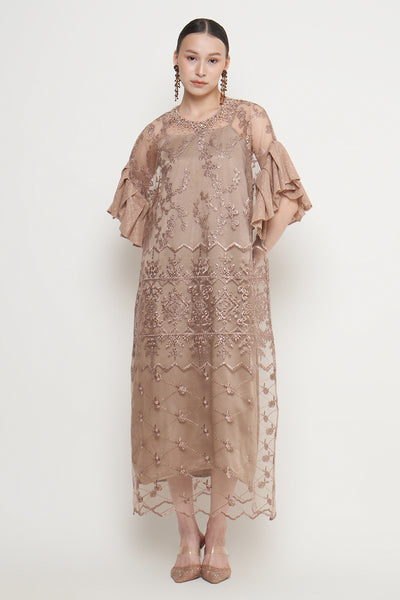 Rana Dress in Bronze