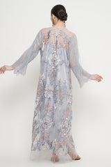 Faira Dress in Soft Blue