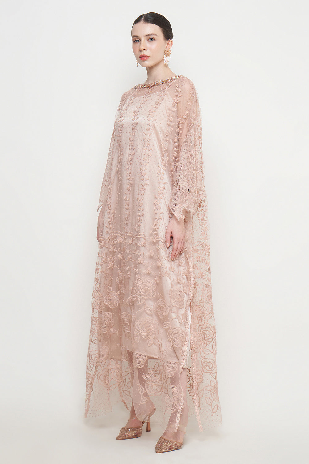 Sameera Dress in Nude