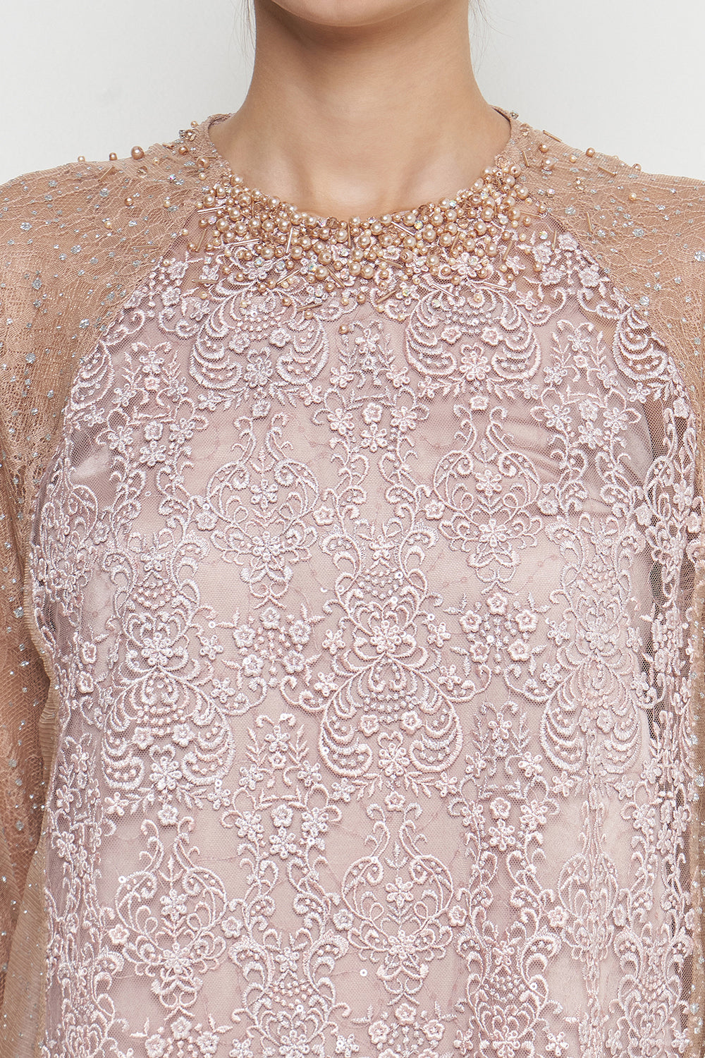 Maysaa Dress in Nude