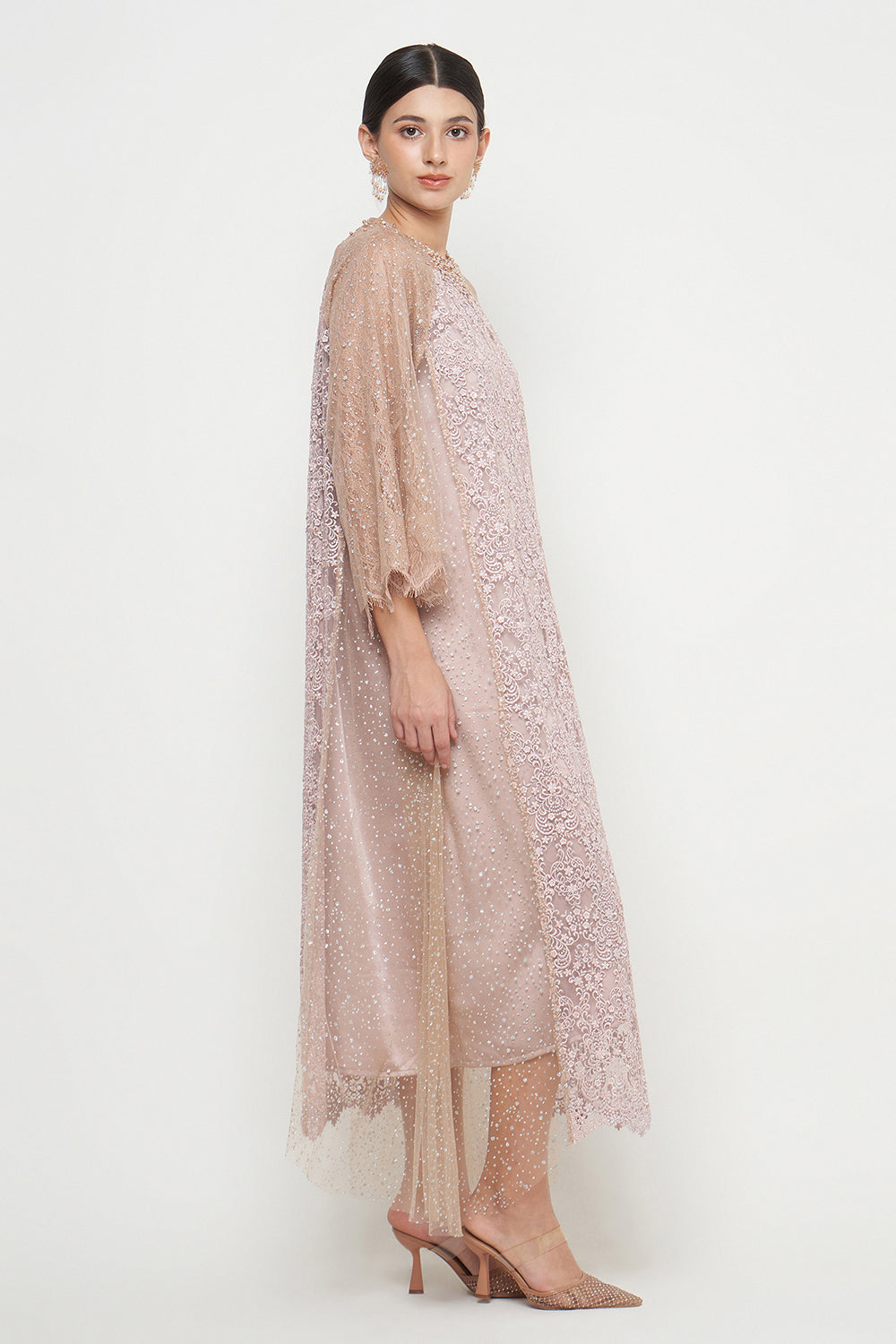 Maysaa Dress in Nude