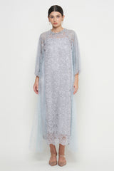 Maysaa Dress in Soft Blue