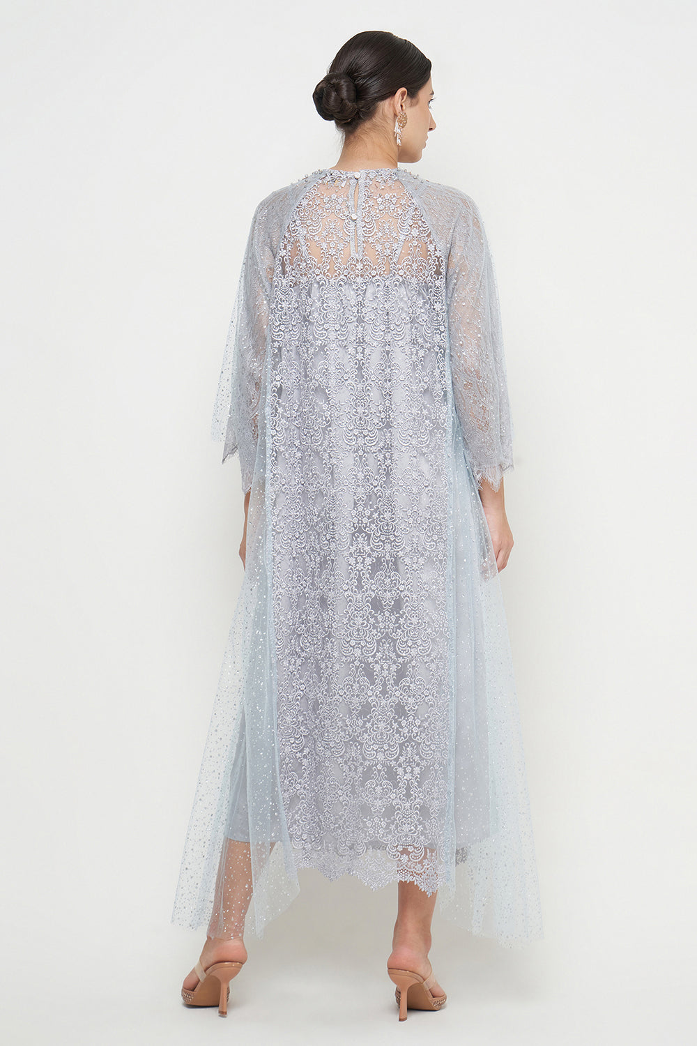 Maysaa Dress in Soft Blue