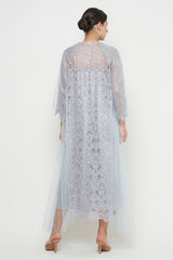 Maysaa Dress in Soft Blue