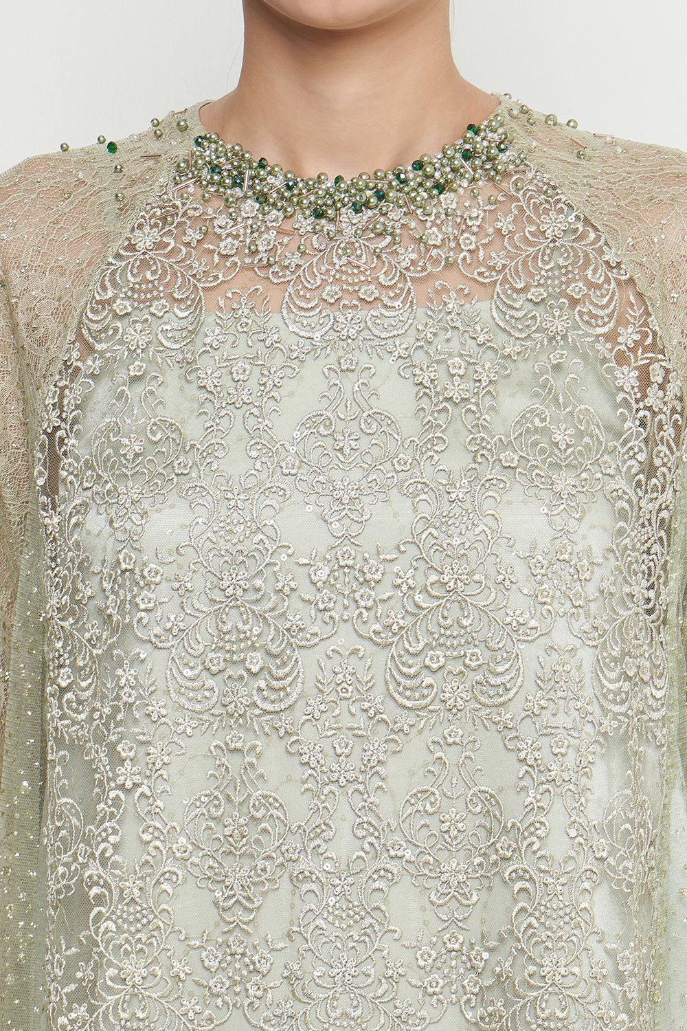 Maysaa Dress in Matcha